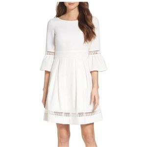 Eliza J Bell Sleeve Fit Flaire Dress